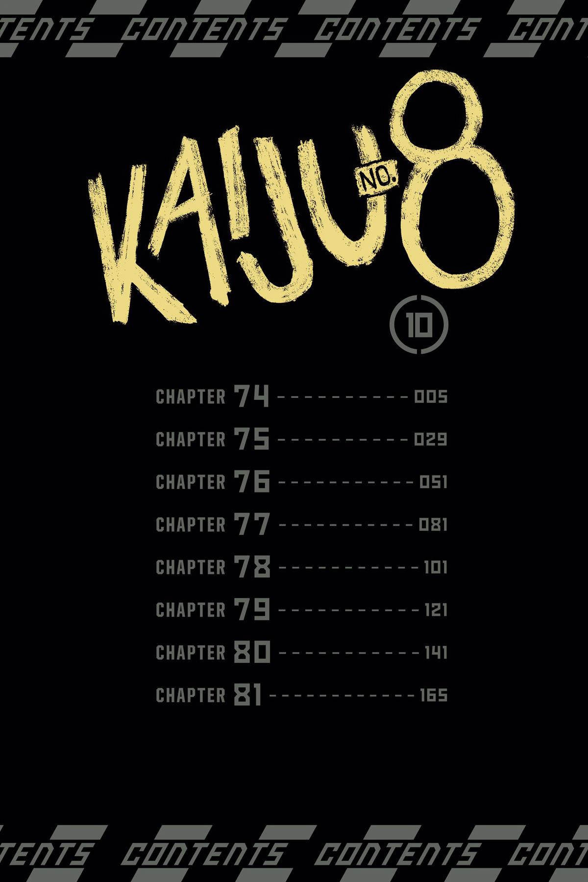 Kaiju No. 8 Manga Chapter 74