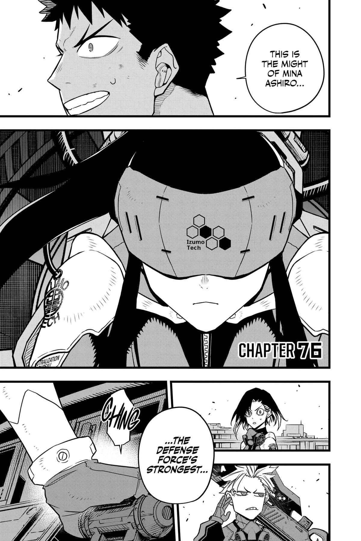 Kaiju No. 8 Manga Chapter 76