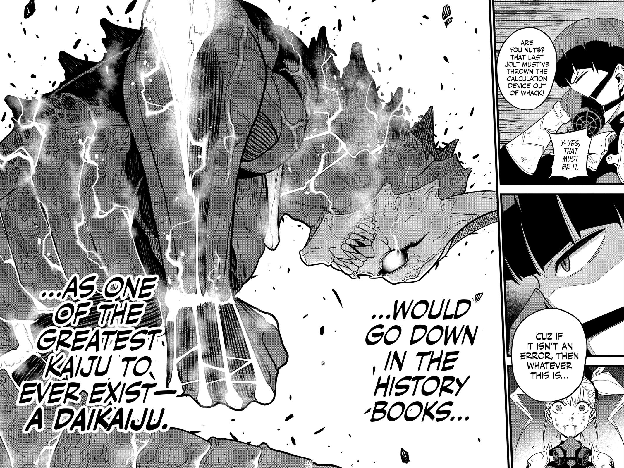 Kaiju No. 8 Manga Chapter 8