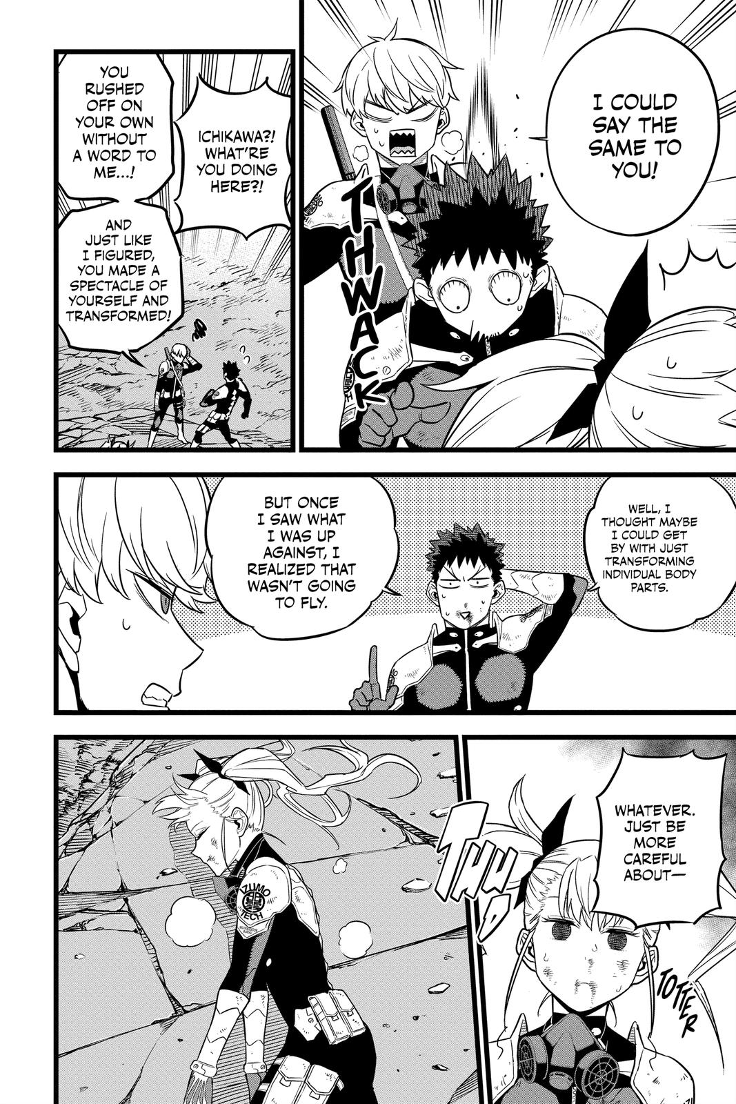 Kaiju No. 8 Manga Chapter 8
