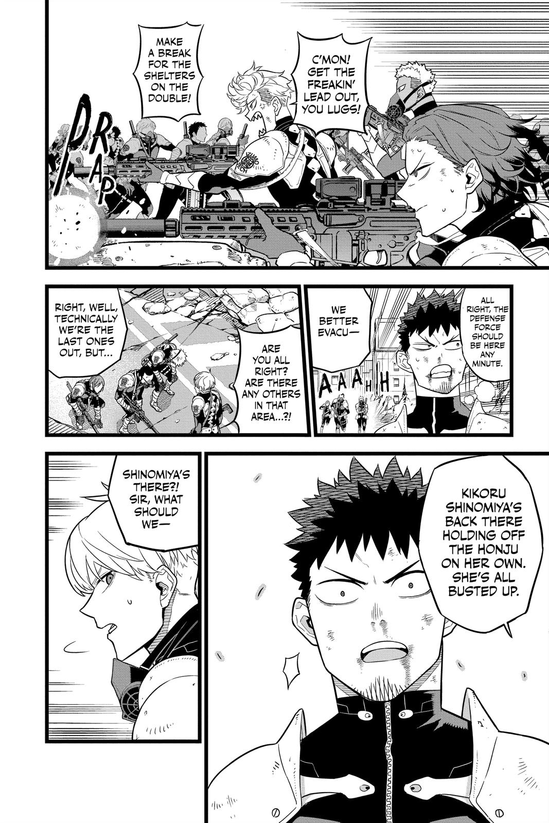 Kaiju No. 8 Manga Chapter 8
