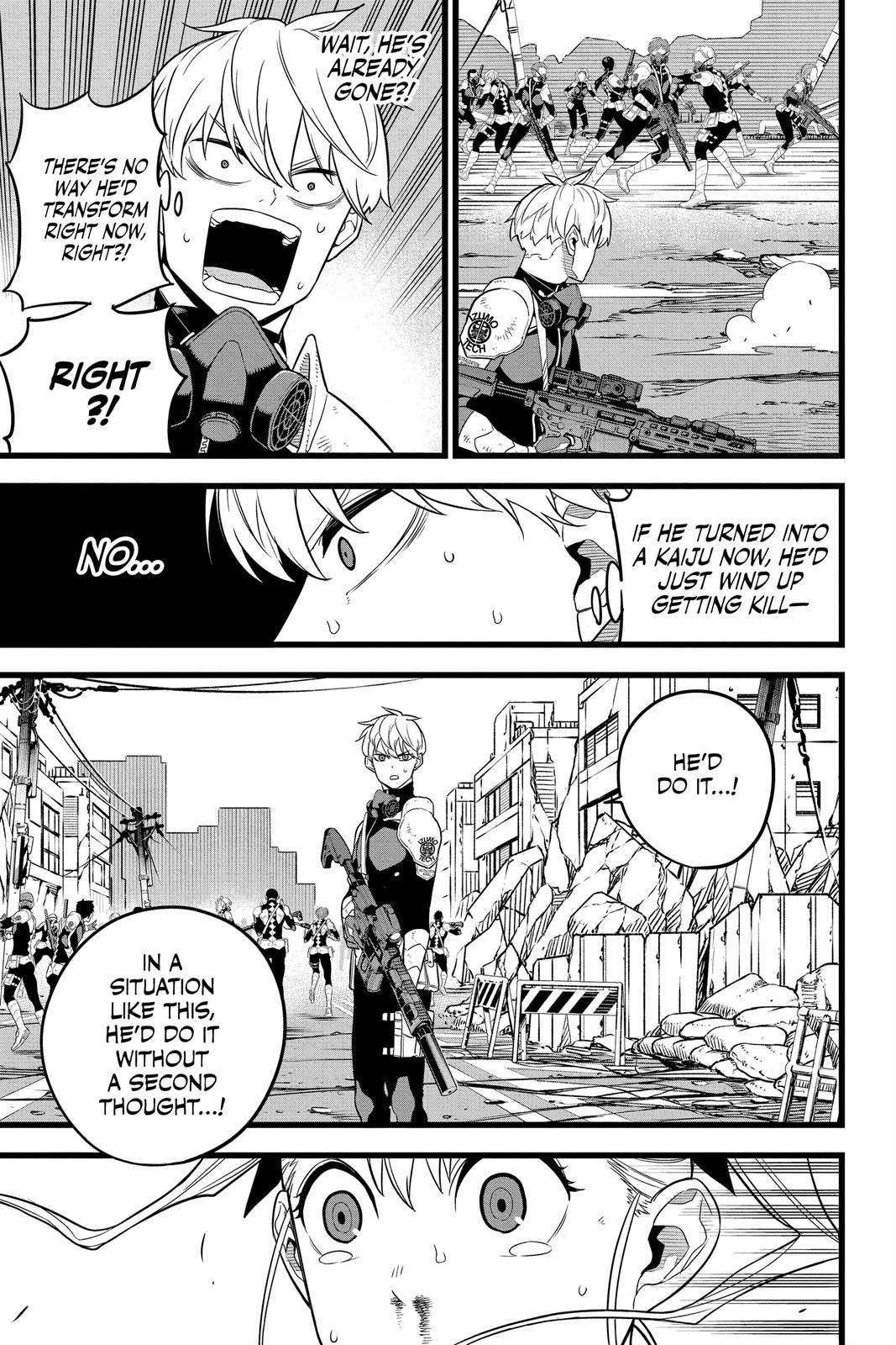 Kaiju No. 8 Manga Chapter 8