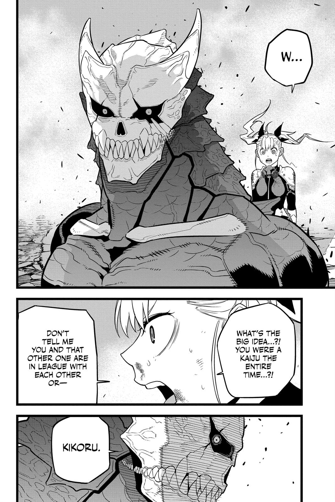 Kaiju No. 8 Manga Chapter 8