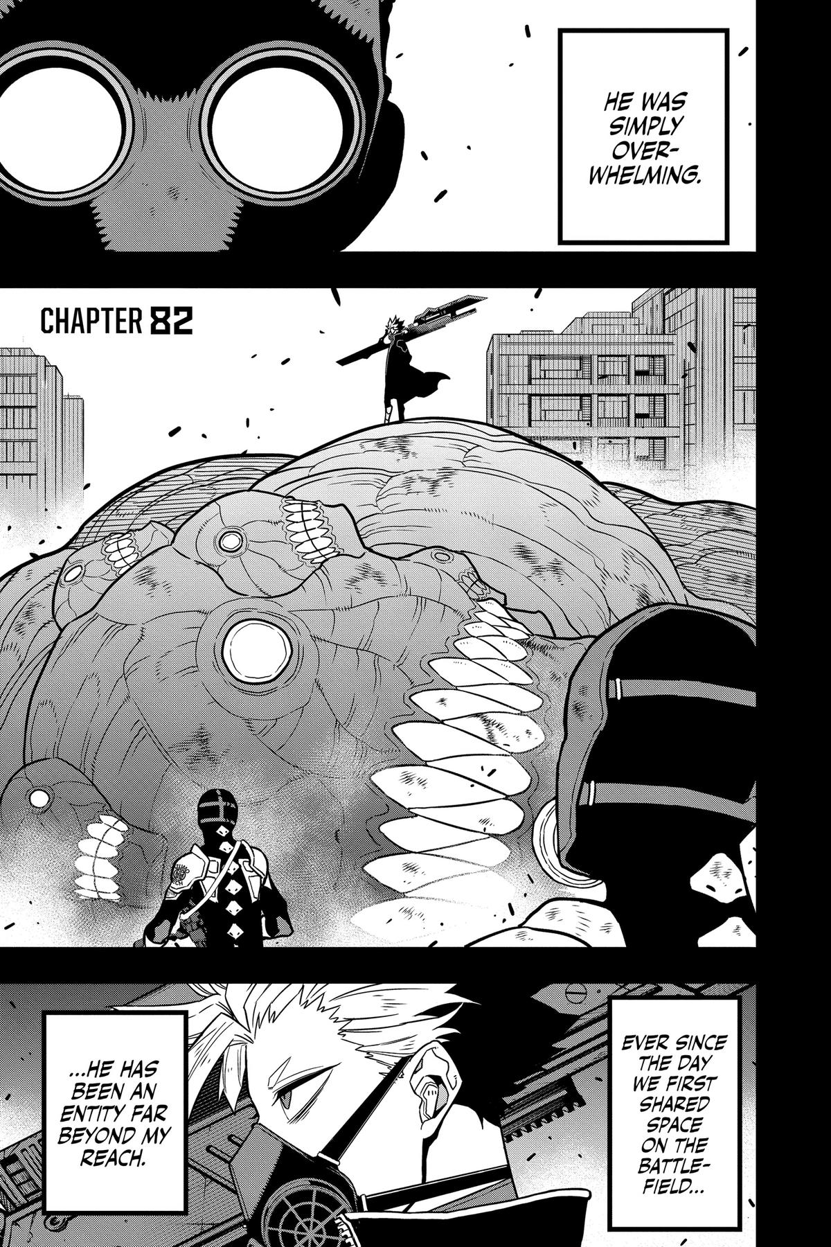 Kaiju No. 8 Manga Chapter 82