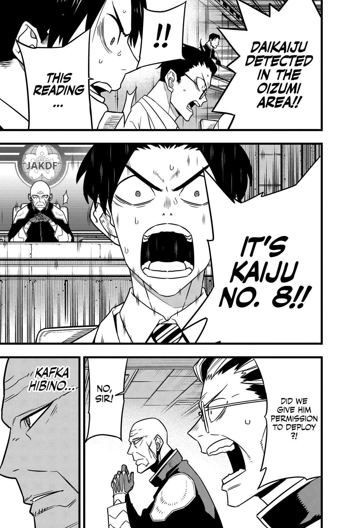 Kaiju No. 8 Manga Chapter 83