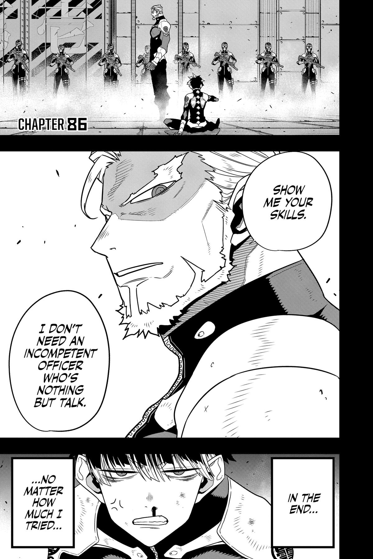 Kaiju No. 8 Manga Chapter 86