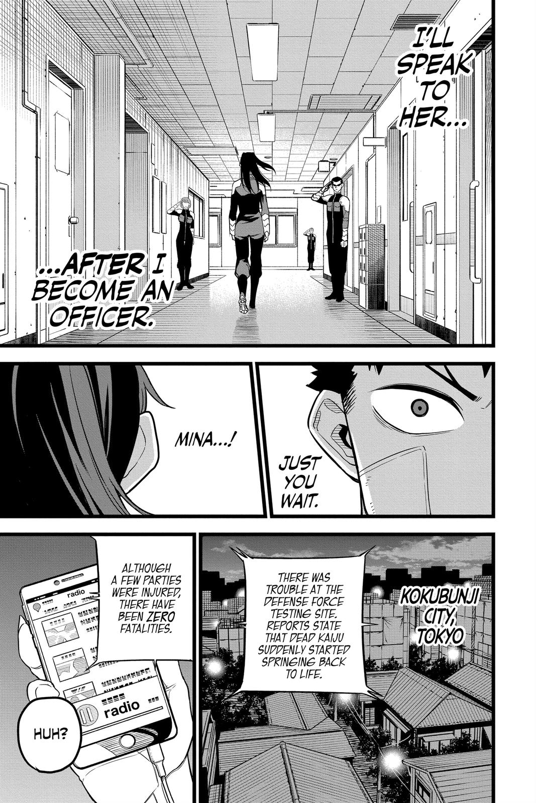 Kaiju No. 8 Manga Chapter 9