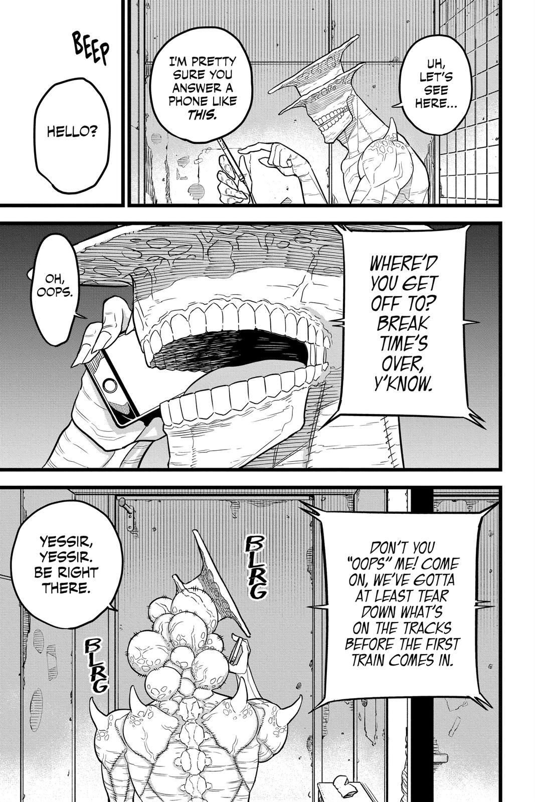 Kaiju No. 8 Manga Chapter 9
