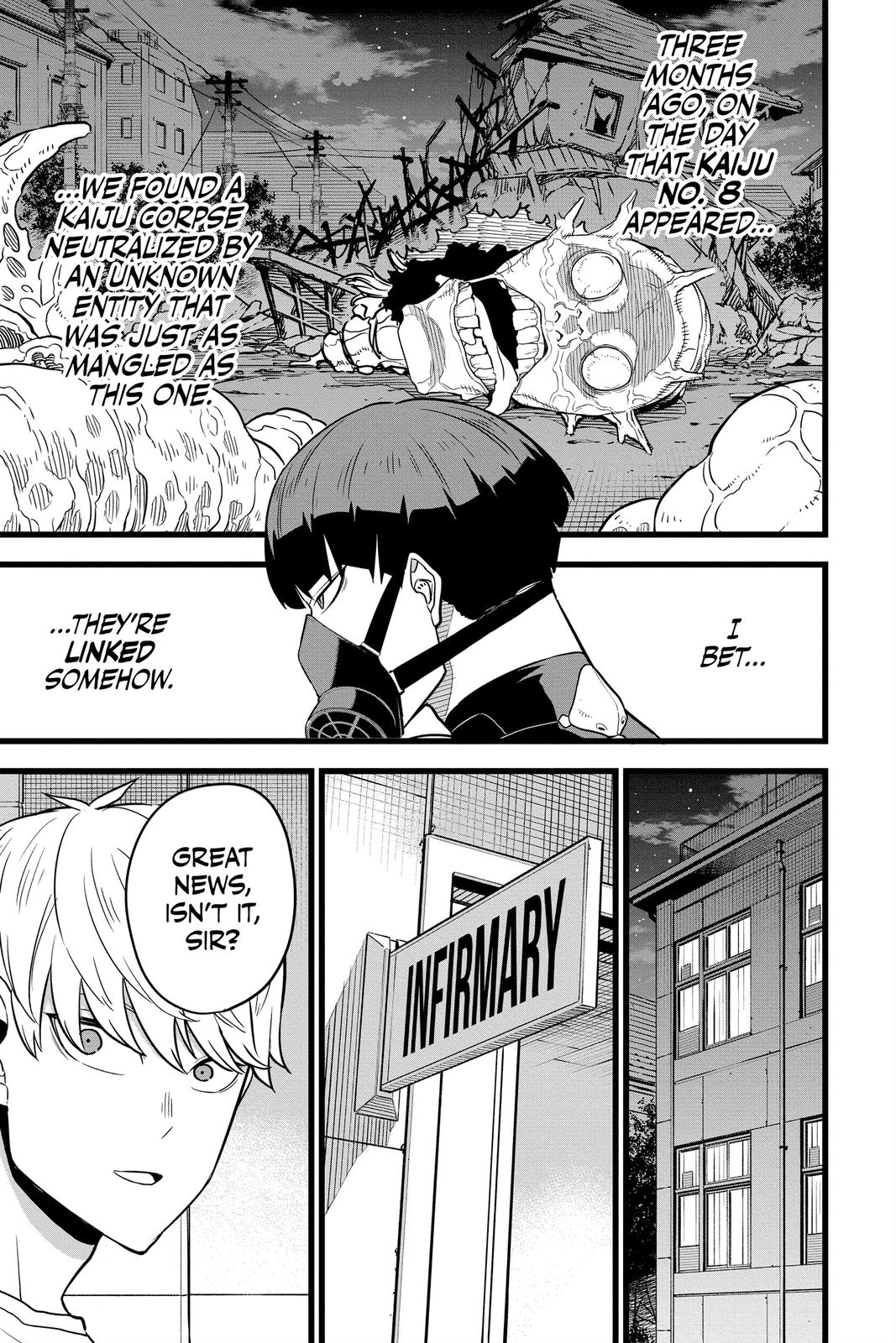 Kaiju No. 8 Manga Chapter 9