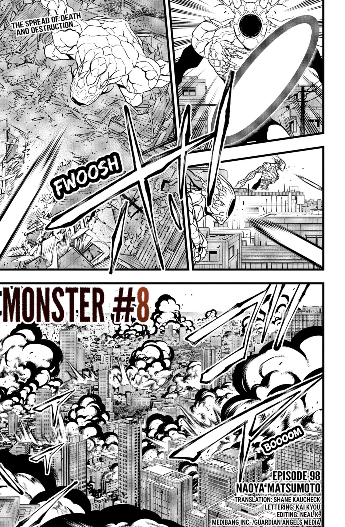 Kaiju No. 8 Manga Chapter 98